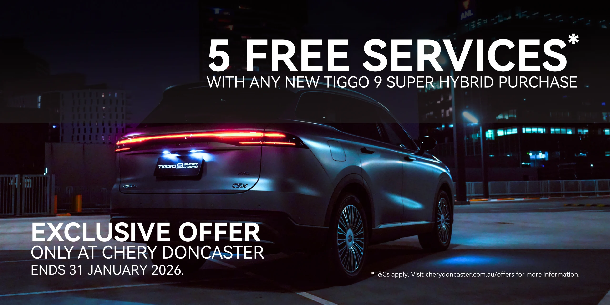 Tiggo 9 Super Hybrid Offer